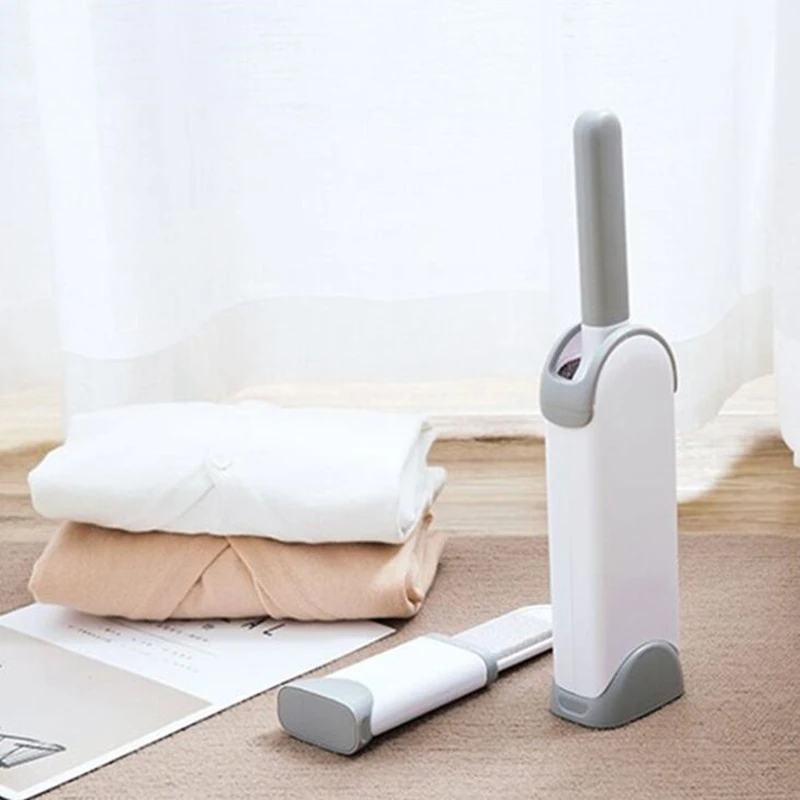 

Double sided Sofa Bed Seat Gap Brush Pet Hair Brush Dust Remover Lint Dust Brush Hair Remover Home Cleaning Tools H615, Blue /gray /red