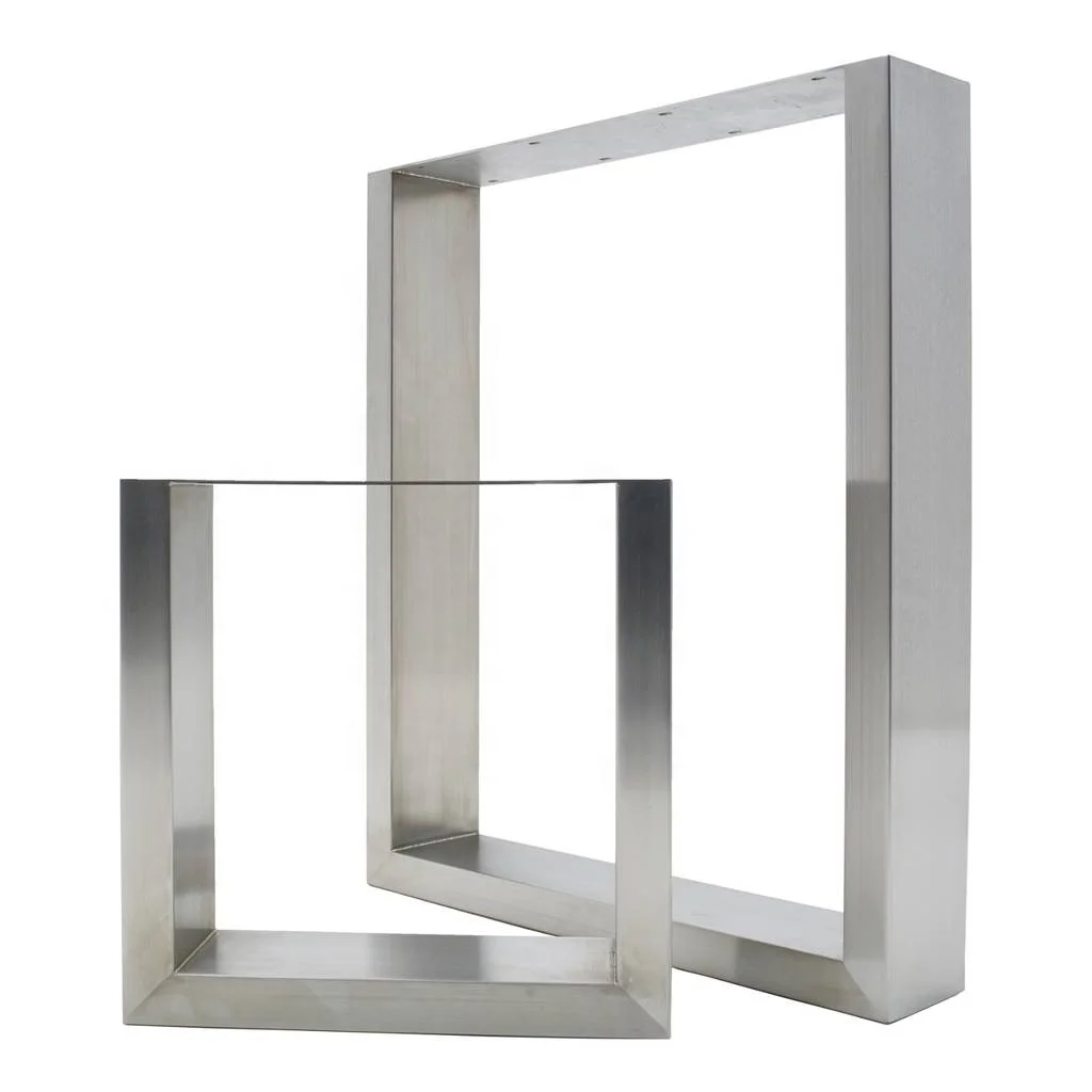 Table Leg Feet Frame X Shape Rectangle Square Office Restaurant Bench