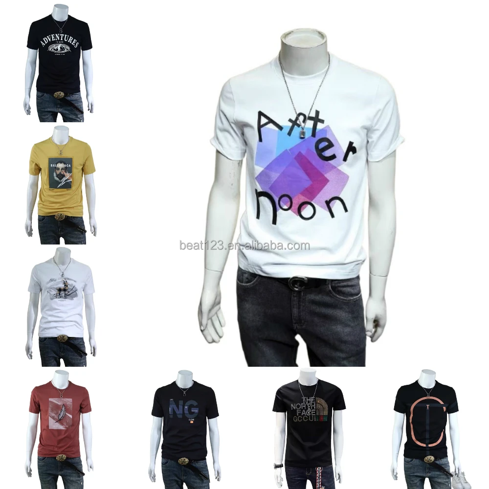 

2022 NEW Men Wear Fashion Clothing manufacturers Custom Tie Dye T Shirts Mens Tshirt