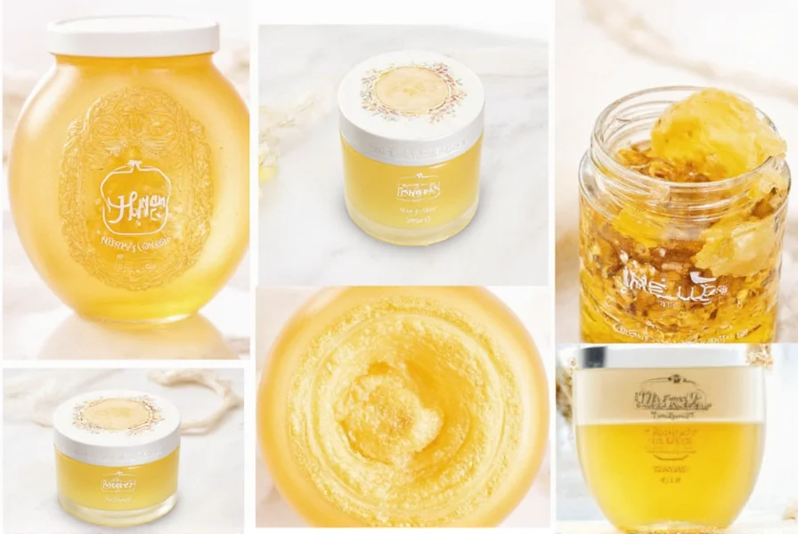Mielle Honey and Ginger Gel bottle showing natural ingredients