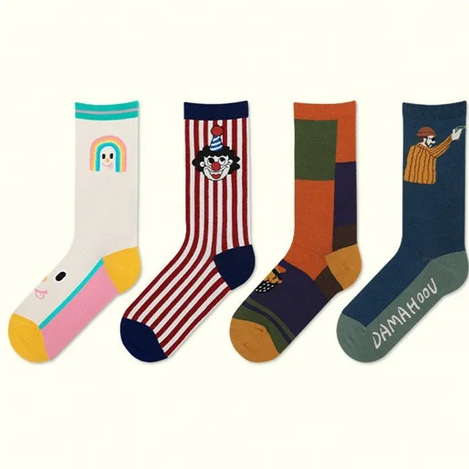 

Manufacturer Funky Mens and women Ankle Striped Socks and Custom Logo Daily Wearing Fashion Sport Athletic Socks in Bulk, Customized