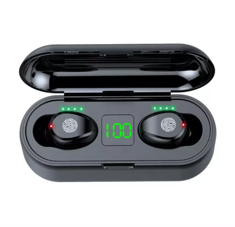 

2000mAh F9 Blutooth Earbuds True Wireless Stereo Earphones For Mobile Phone