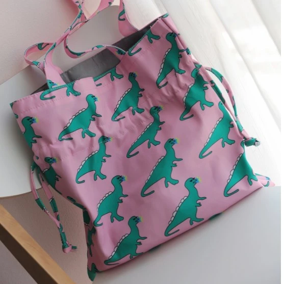 

Korea Style Stock Cotton Canvas Shopping Bag