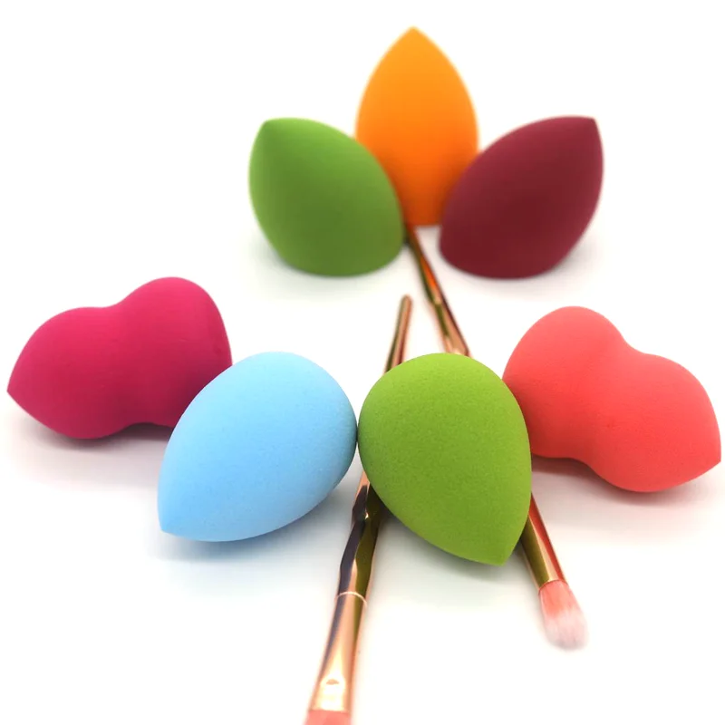 

Top fashion puff for face cosmetic blender applicator for makeup makeup sponge, 13 colors