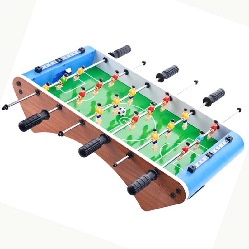 

New Indoor Sports Games for Children Table Football Game Kids Table Toys ABS Plastic Soccer Table, Blue&green