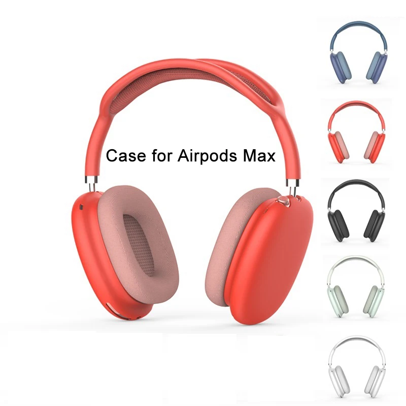 

1 Pair Green Earpads Sleeves For AirPods Max, Dust and Scratch Protective Earcup Cushions Silicone Case Cover For AirPod Max