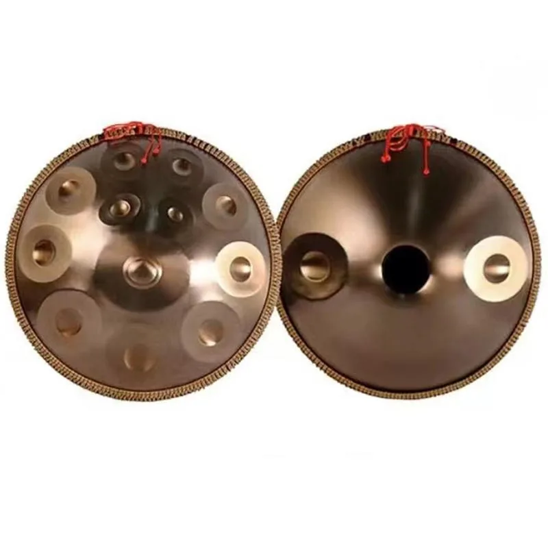 Factory Custom 1Pcs Steel Drum Music Instrument 440/432Hz Handpan Hand Pan Drum 14 Note