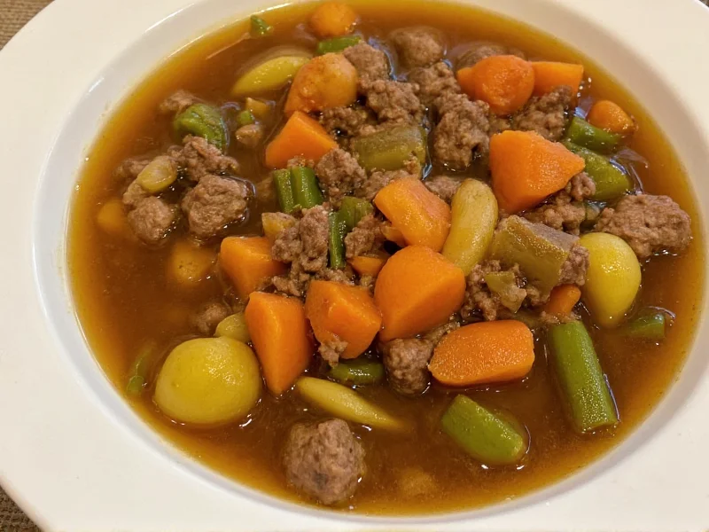 Perfect Beef and Vegetable Slow Cooker Soup Recipe