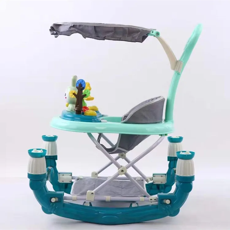 

2017 wholesale Baby Product kids Walker Parts Swing Stroller lovely folding 8 Wheels Baby Walker Bike, Blue, green, red