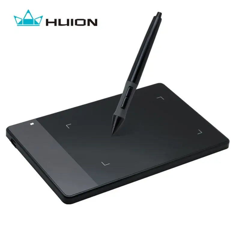 

Huion 420 4.2*2.2 inches Interactive graphic tablets Draw tablet for Beginner with Digital handwriting stylus, Black