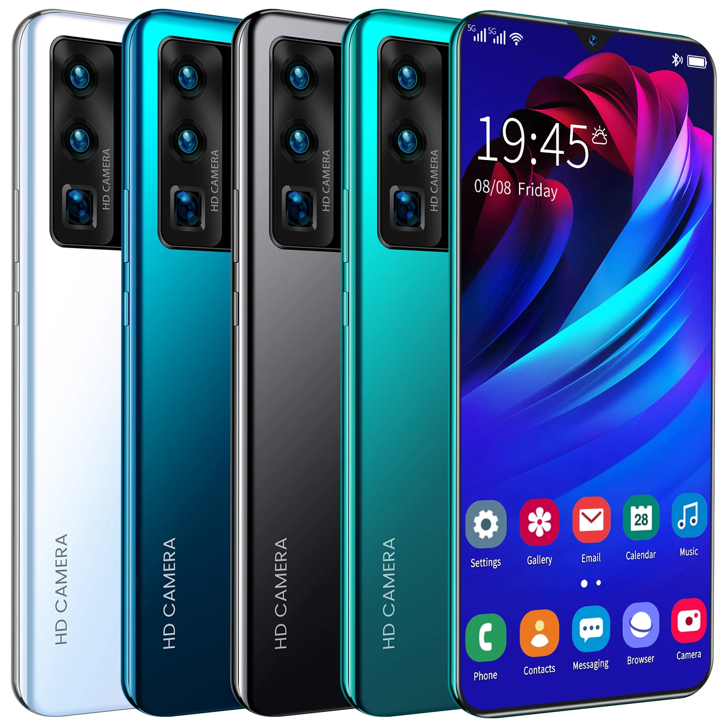 

P41pro RAM12GB+ROM512GB Mobile phone 6.7inch HD screen Androidphone 4800mAh battery Supplier's popular products smartphone