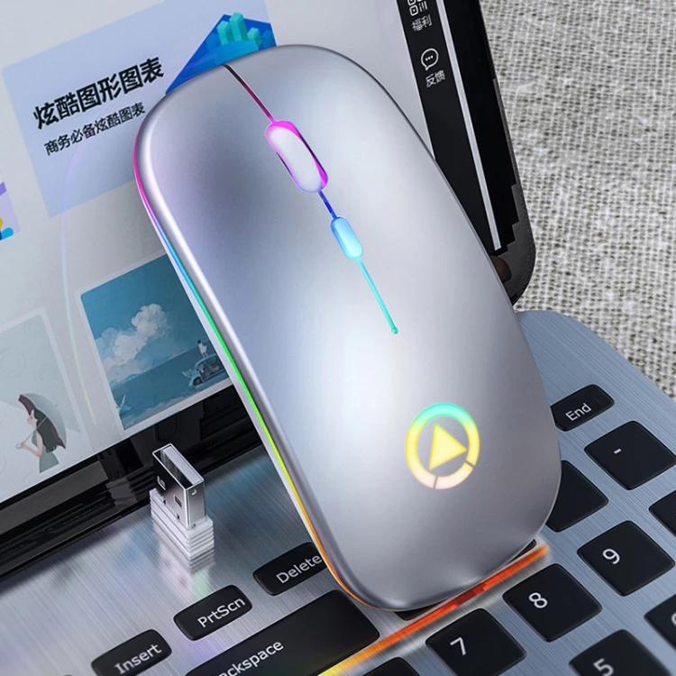 

Good Quality YINDIAO A2 2.4GHz Wireless Silent Mouse USB Interface Rechargeable Pc Mouse Wireless