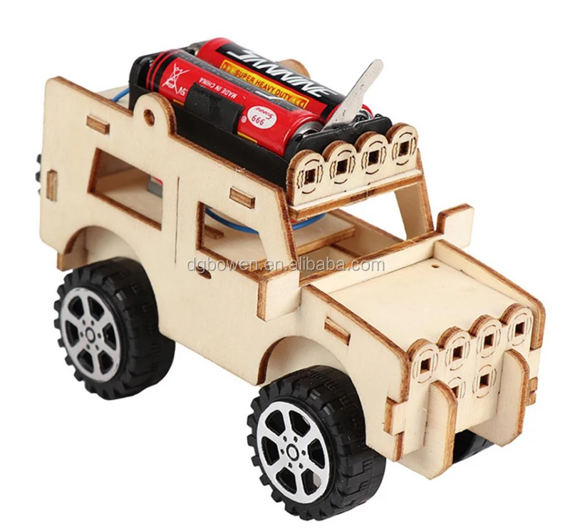 Diy Assemble Take Apart Vehicle Toy Set Kids Toddlers Wood Building