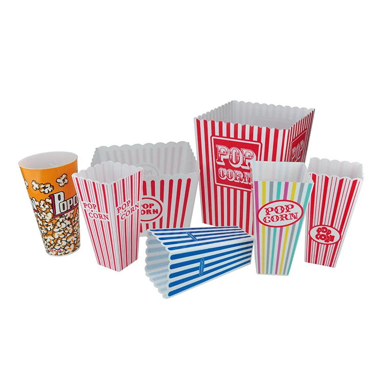 2019 Bpa Free Popcorn Packaging Custom Logo Printed Popcorn Bucket Plastic Buy Popcorn