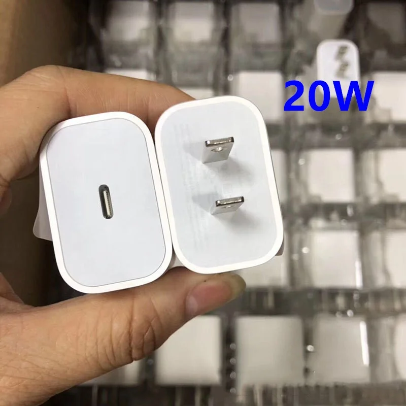 

Wholesale For IPhone 12 Pd Wall Charger USB C 20W Type C Fast Charging Charger For IPhone 12, White