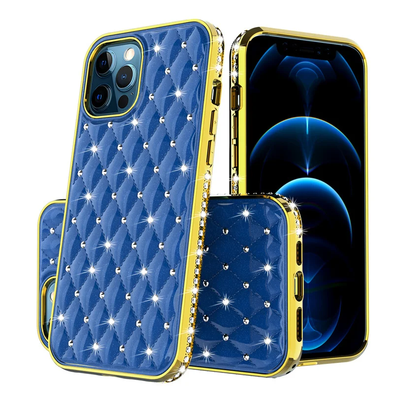 

High quality Bling phone cases glitter luxury for iphone se 2022 XR XS MAX women phone cover