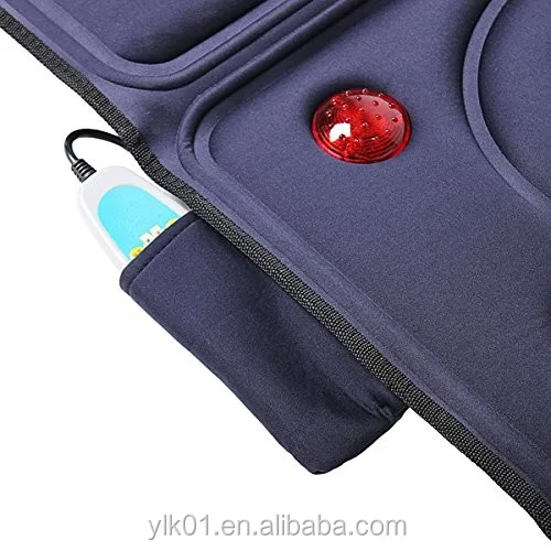 Full Body Vibrating Pad With Hot And Finger Press Neck Massager Bed