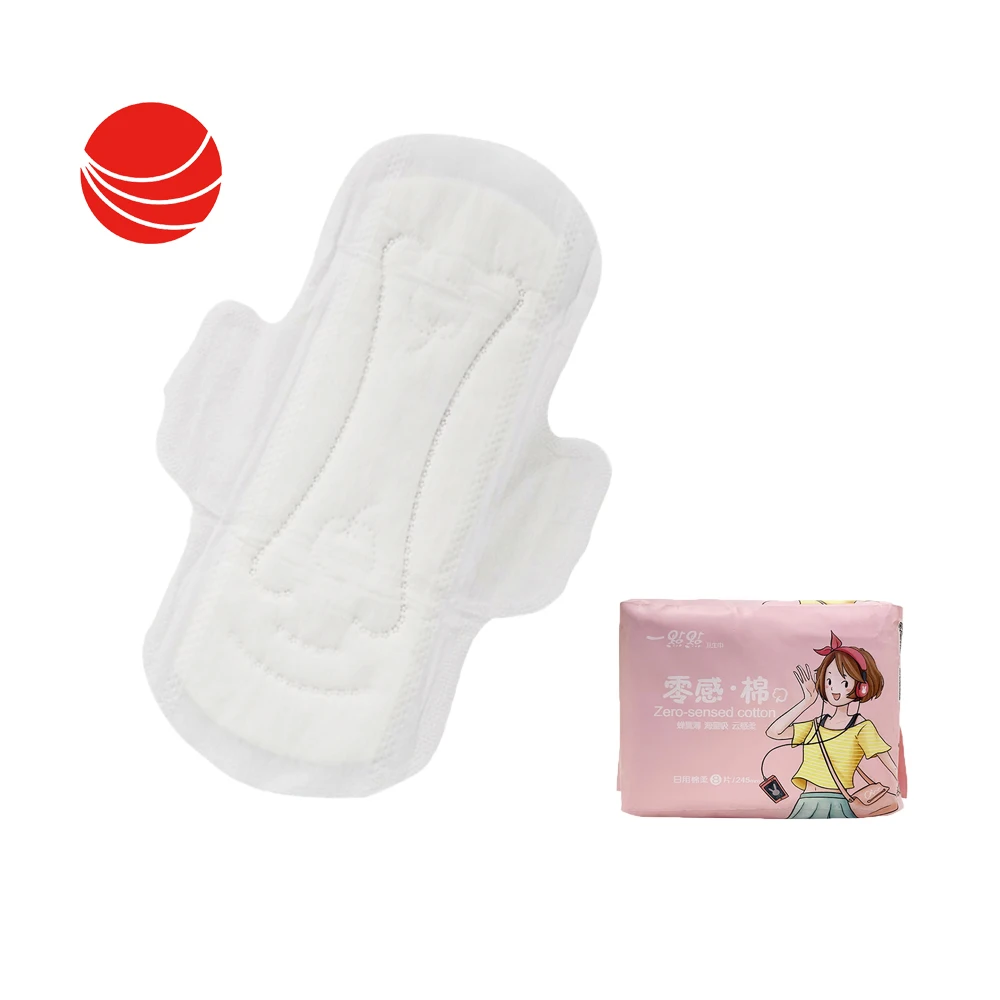 

Factory Price Wholesale Feminine Hygiene Organic Cotton Sanitary Pads Woman Menstrual Sanitary Napkins manufacturer
