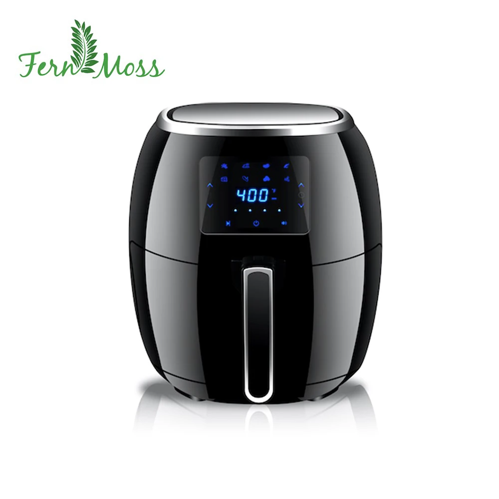 
Digital air fryer 5.5L double pot capacity with rapid air technology 1800W airfryers 
