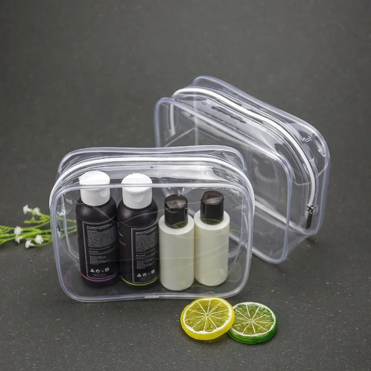 

Waterproof travel clear cosmetic bag transparent eva makeup zipper pvc beauty case bag, Transparent/clear/frosted