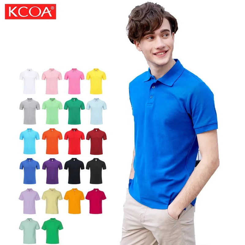 

Fast Delivery Soft Casual Short Sleeve Men 100% Cotton Polo T Shirt