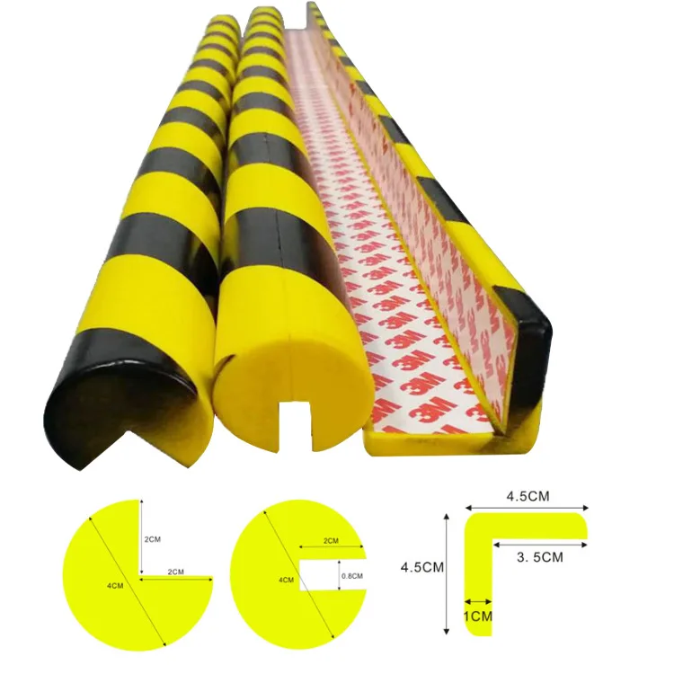 Pallet Rack Protectors Plastic Column Guard For Warehouse