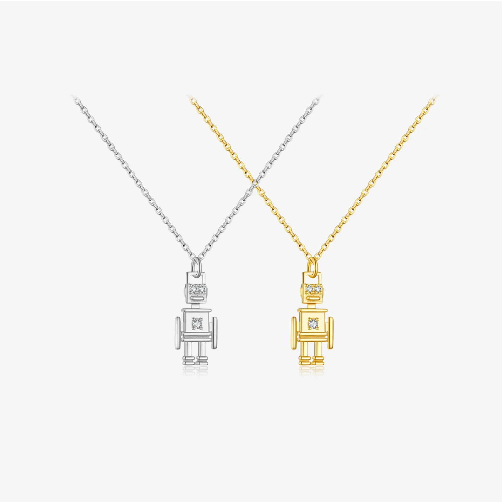 FUAMAY Fine Jewelry Tarnish-Free Robert Chokers Necklacesfor Women Gold Link Chain for Parties and Anniversaries