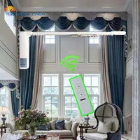 

Customized Motorized Curtain Motor Automatic Curtain Rail Electric Curtains Track for Smart Home No.CM_CMJ_Track1.2N