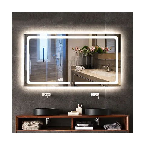 

60*80cm Smart Design LED Bathroom Mirror with Dimmable Sensor Switch