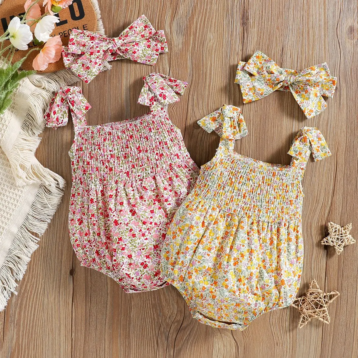 

Baoxin Kids Clothing 2022 Spring Summer New Floral Sundress Jumpsuit Romper Southeast Asia Popular Style