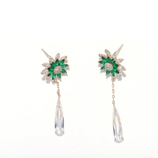 

Resin Earring Palm Funny Flower Women Gummy Bear Multi Style Earrings, As photo