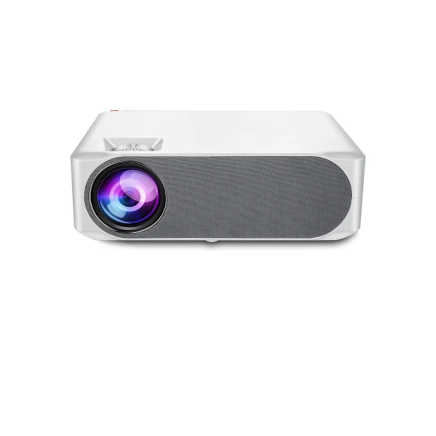 

Factory Wholesale Full HD Projector 4k Home&Business Use Keystone Correction with WiFi BT 4.0 in Stock Video Projector, White