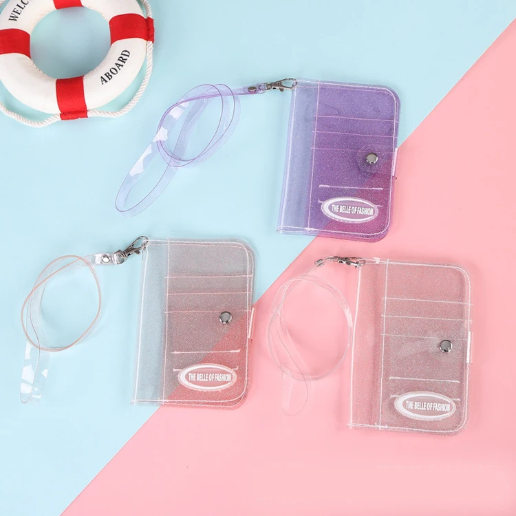 

Original Quality Factory Price Neck Pvc Wallet, Purple, pink, white