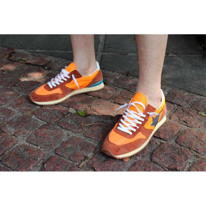 

Goldens color running-blue handle -made sneakers Gooses Sports Casual women Shoes, 5 colors