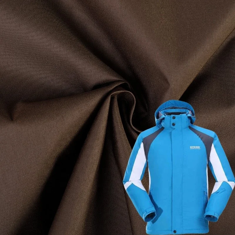 
100% Polyester Jackets Direct Deal 184T Waterproof Woven Garment Suit PU Coated Bag Plain Taslan Shorts Fabric 