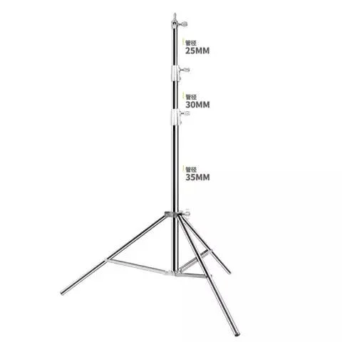 

Stainless Steel Heavy Duty Light Stand Silver 110 inches/280 centimeters Foldable Portable Heavy Duty Stand for Studio Softbox
