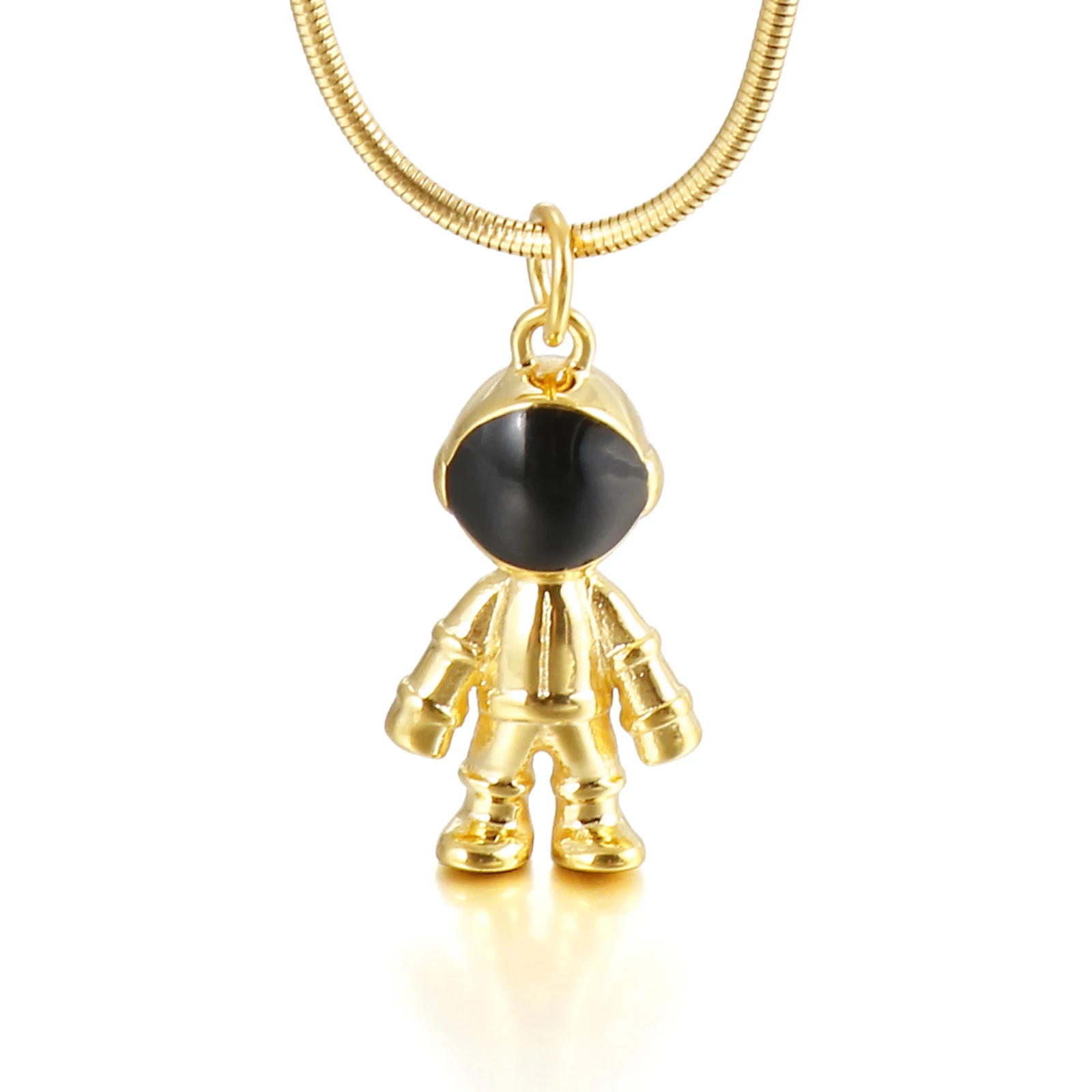

KALEN European and American stainless steel astronaut necklace man