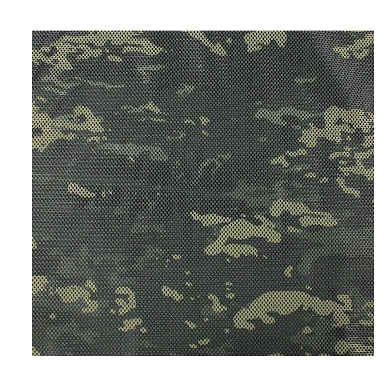 

Mesh fabric120gsm camouflage fabric Outdoor gear material tactical polyester fabric camouflage mesh fabric