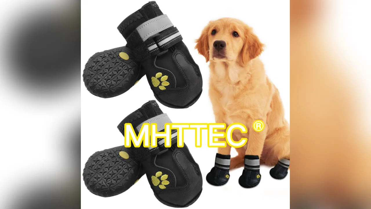 Puppy Neoprene Silicon Rubber Dog Rain Boot Cover Pet Shoes Small