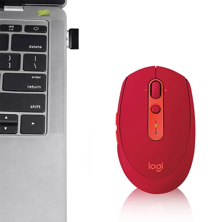 

Wholesale Cheap Logitech M590 Dual Mode 1000DPI Light Sound Mice Wireless Optical Mouse For Office Home