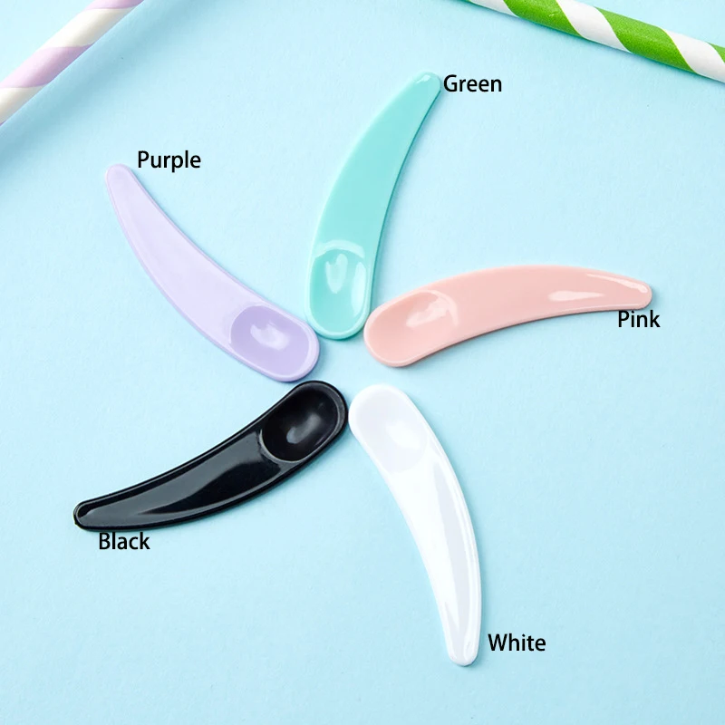 
Colorful cosmetic plastic facial spatula 