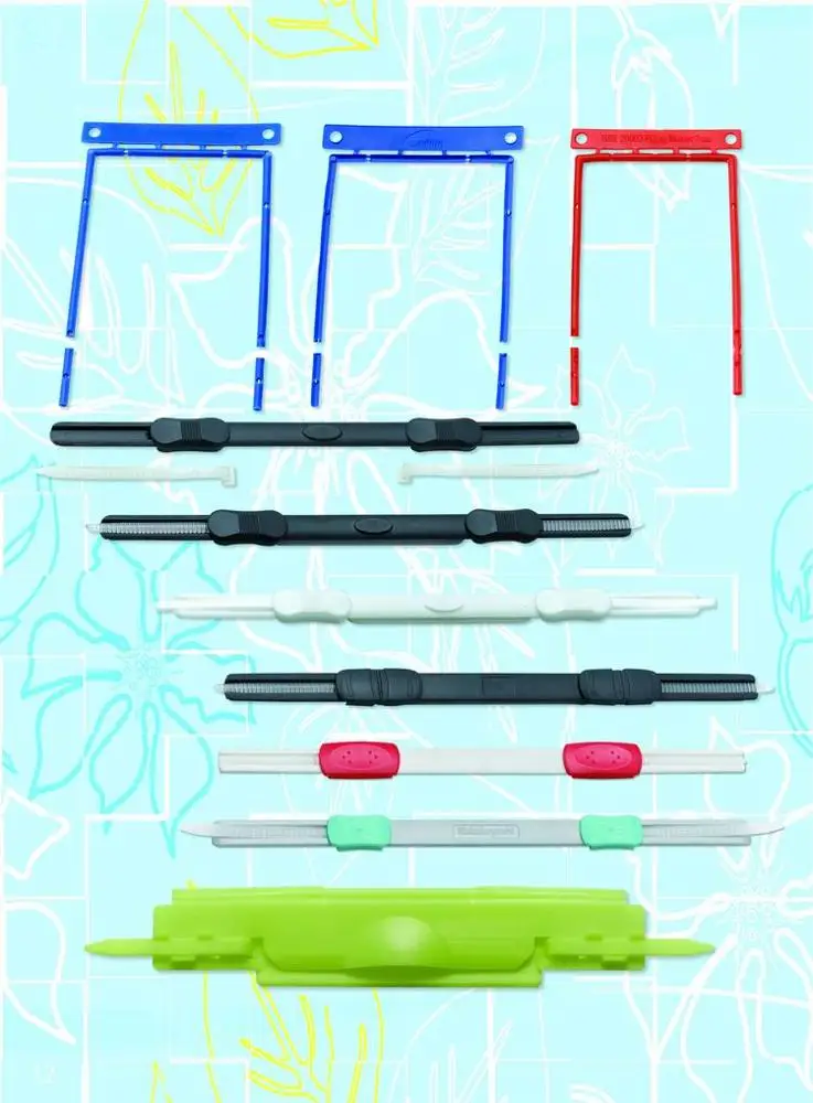 
Good Quality 2 Holes Plastic Compressor Bar For Ring Binder Mechanism 