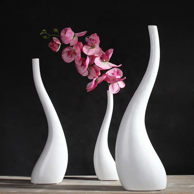 

Wholesale Nordic Abstract Vase ceramic crafts gift office decoration