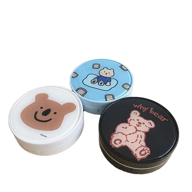 

Personalized Contact Lens Case Cosmetic with Mirror Travel Kit Mini Glasses Case Custom Wholesale Contact Lens Case, Customized