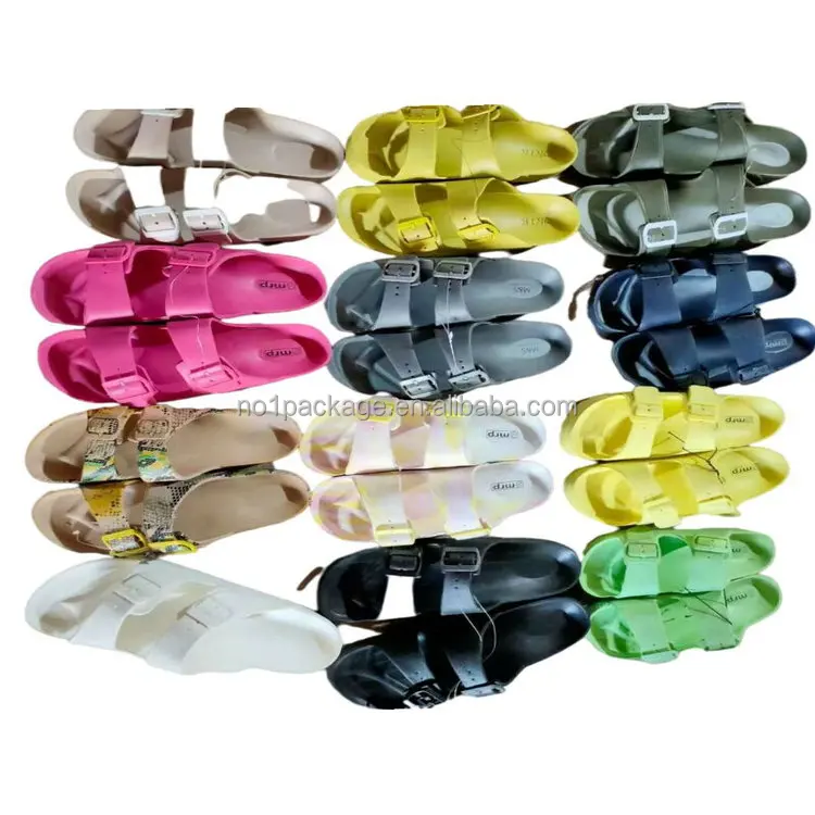 

0.58 Dollar Model YH-KTT001 Size 36-45  Colors Eva Material For Two Hooks Men And Women's Slippers, Mix