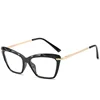 Wholesale New Fashion Europe Retro Transparent Faceted Crystal Eyeglasses Frame Full-Rim Glasses Frame