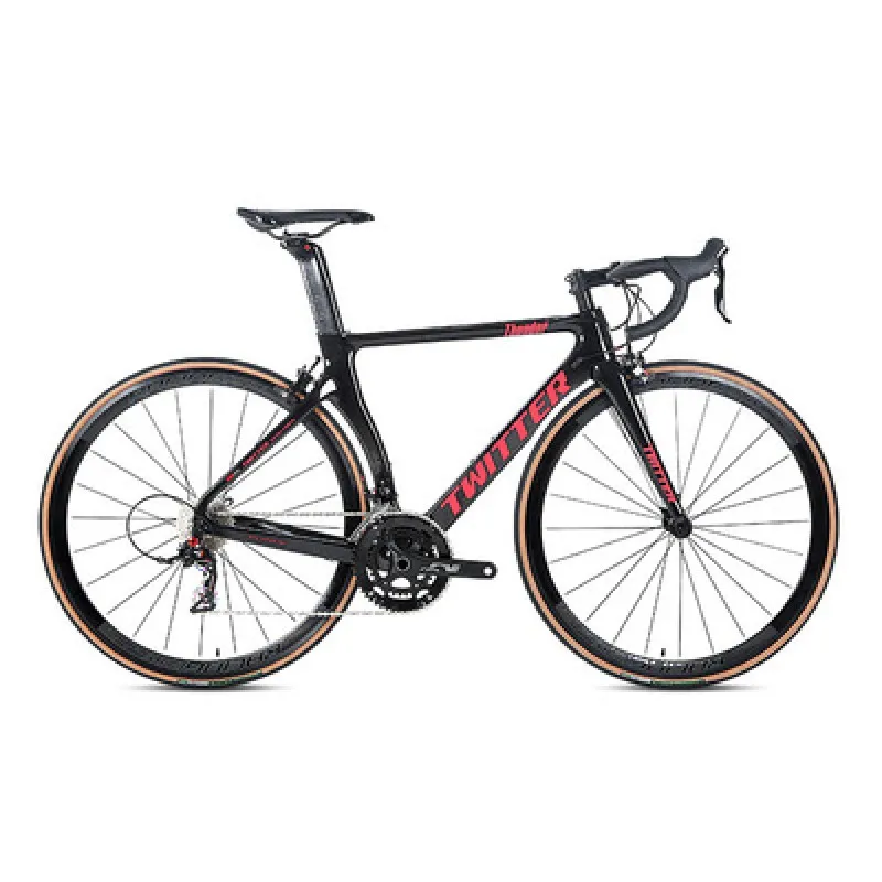 

Hot Sale Wholesale TWITTER Thunder RETROSPEC-22S C-Brake Carbon Fiber Road Bike Racing Bike