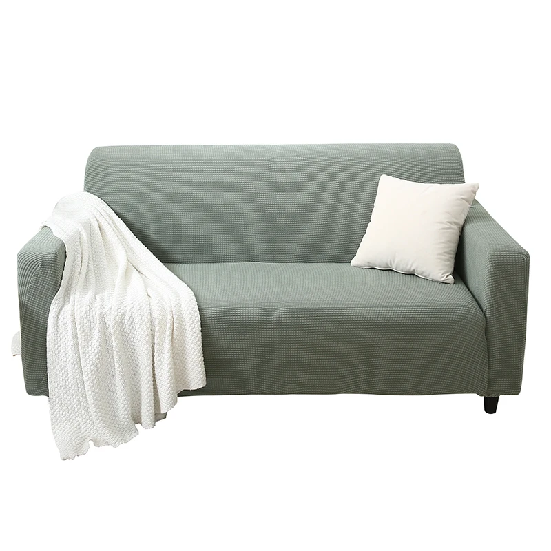2020 Hot Furniture Protector Sale Wholesale Solid Color America Customized Slipcover for Sofa Couch Luxury Spandex Sofa Cover
