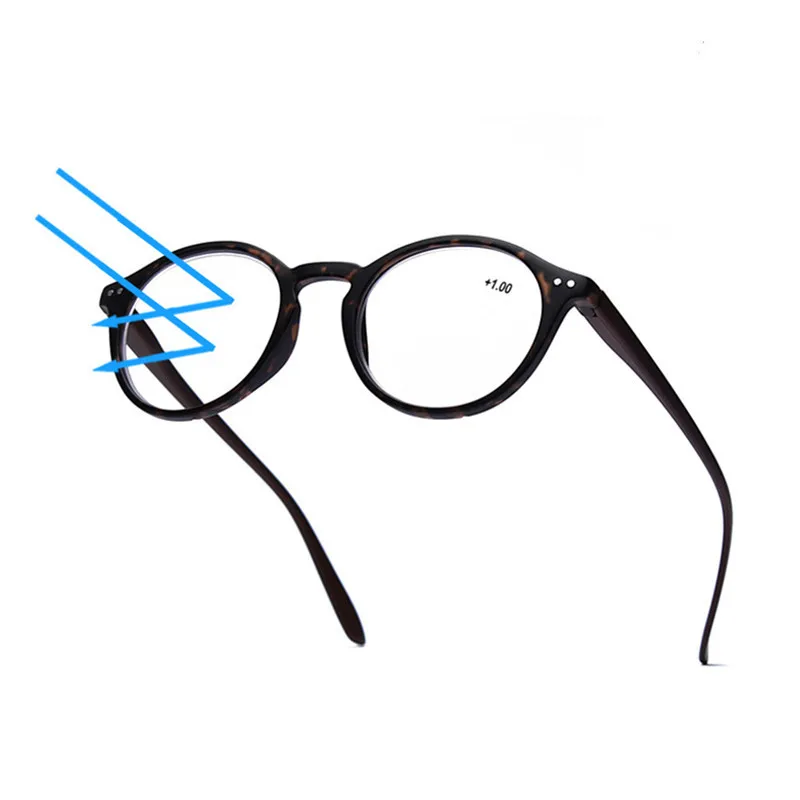 

Round Plastic Eye Mens Women Stylish for Reading Fashion Reading Glasses