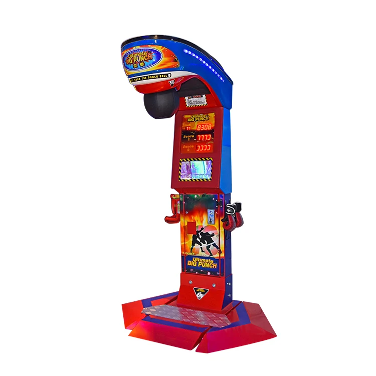 

Hotselling Fashion design coin operated redemption arcade the king of the hammer boxing game machine, Picture shows